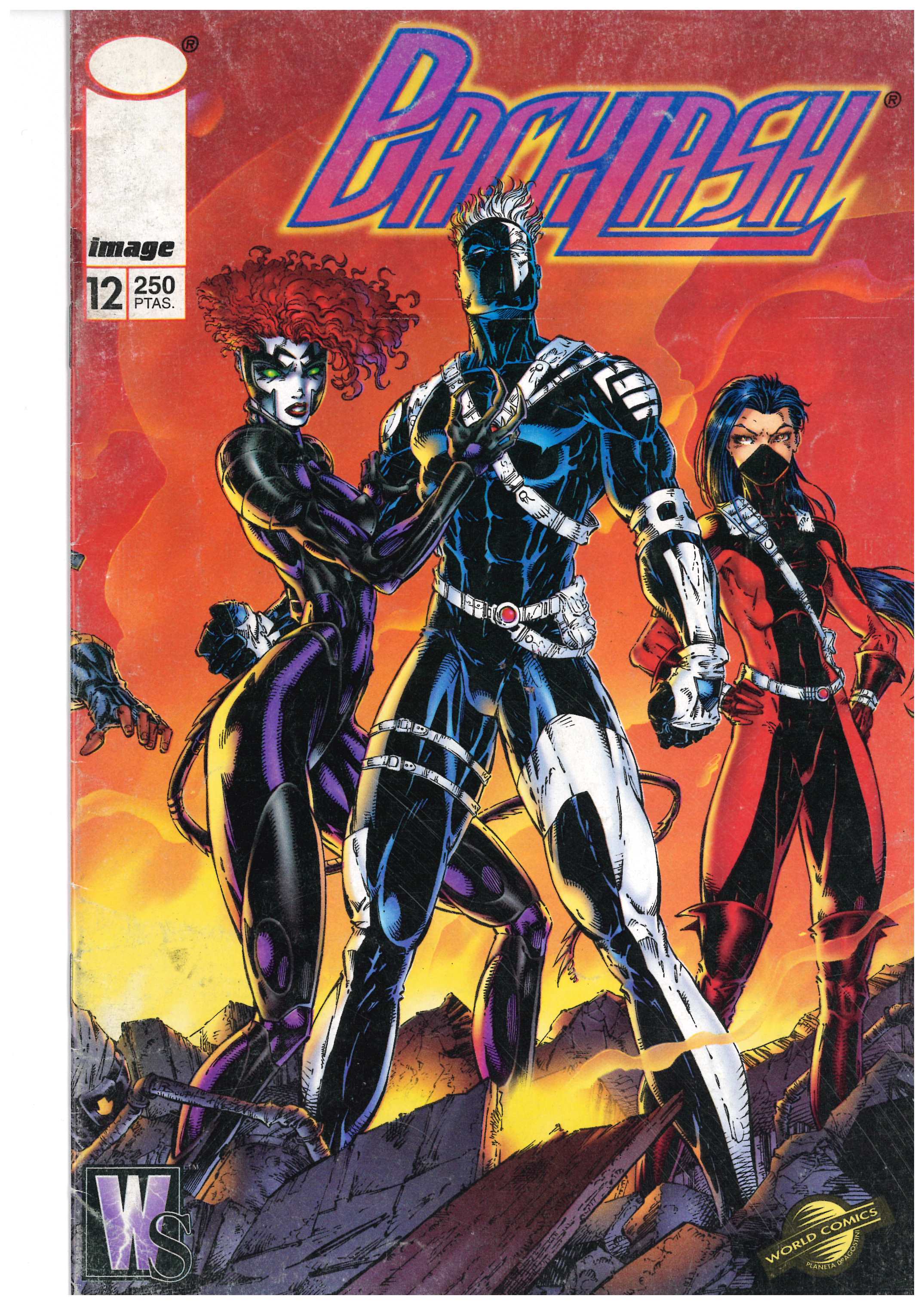 Backlash. World Comics 1995. Nº 12
