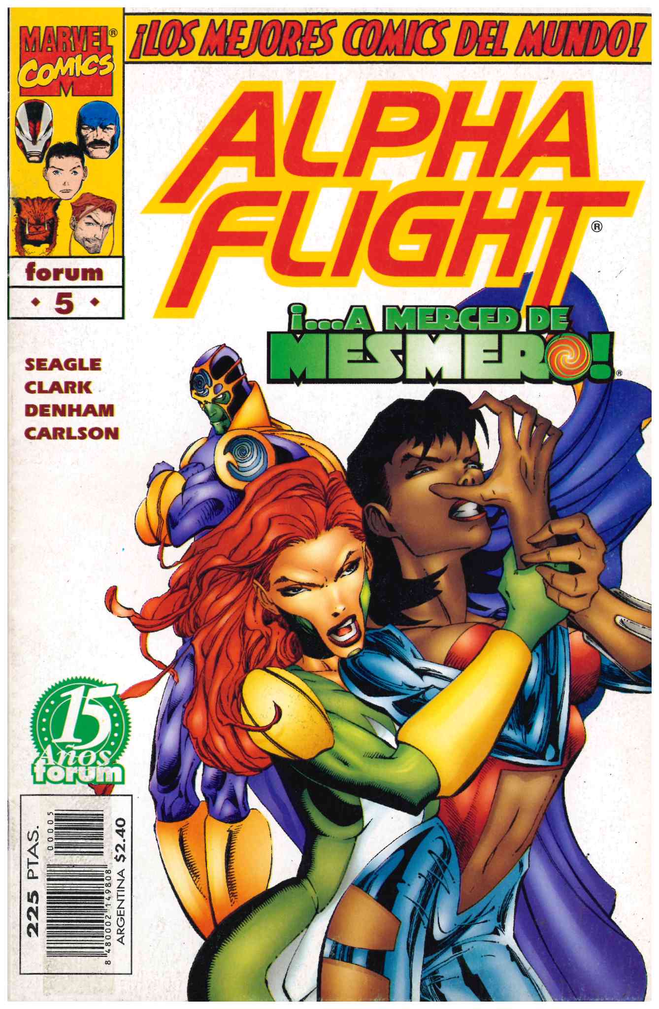 Alpha Flight v2. Forum 1998. Nº 5