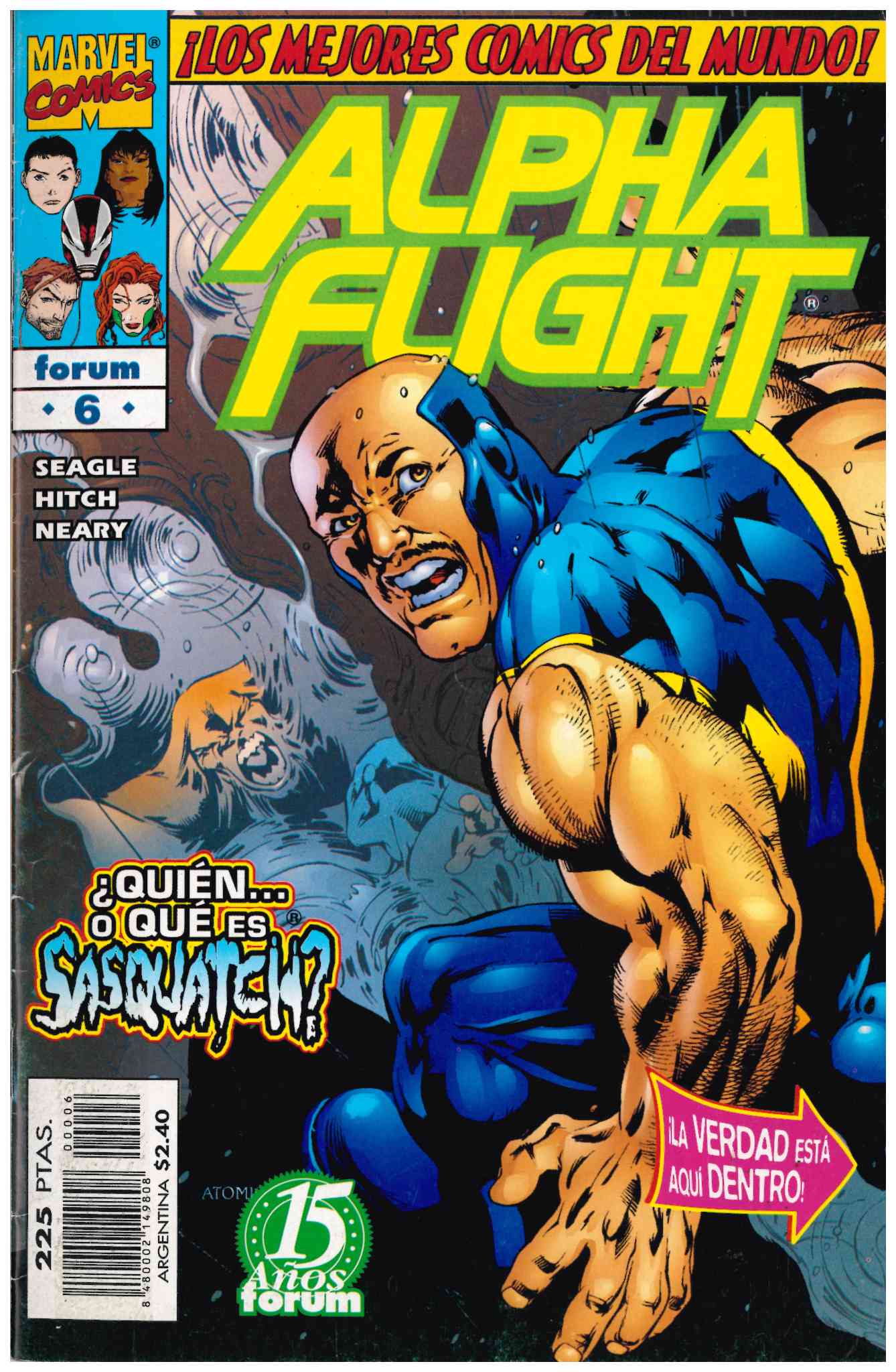 Alpha Flight v2. Forum 1998. Nº 6