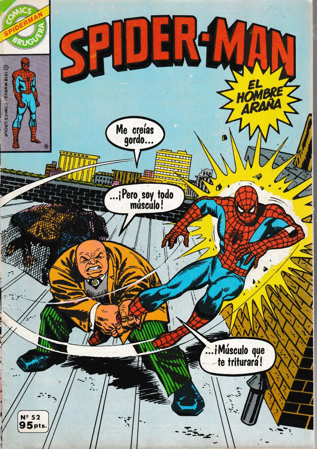Spiderman. Bruguera 1980. Nº 52
