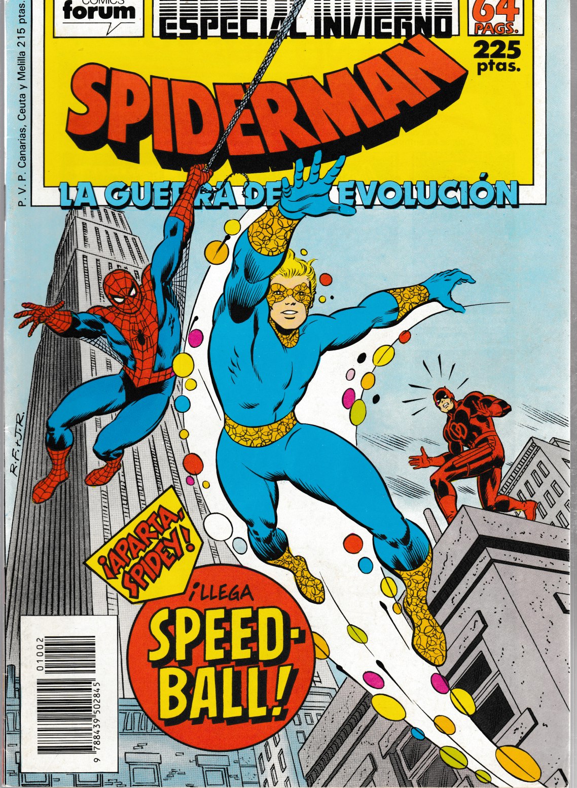 Spiderman. Forum 1983. Extra 7 (Especial Invierno 1988)