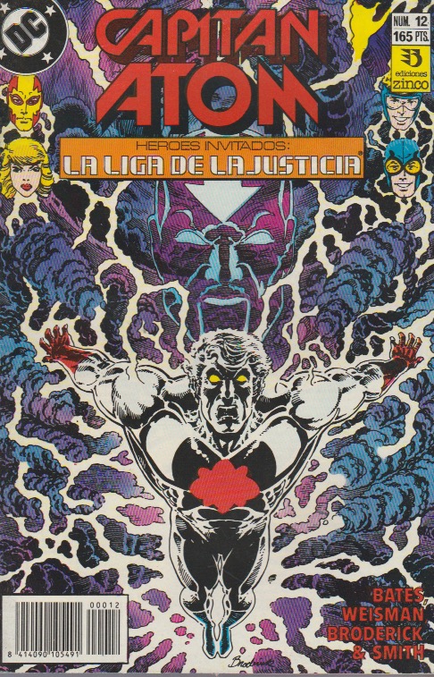 Capitán Atom. Zinco 1989. Nº 12