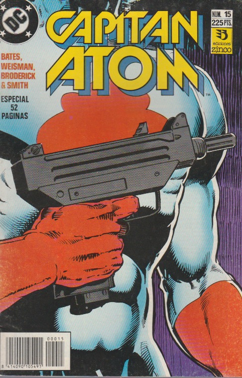 Capitán Atom. Zinco 1989. Nº 15