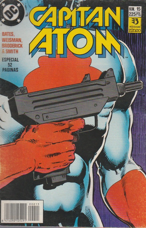 Capitán Atom. Zinco 1989. Nº 15