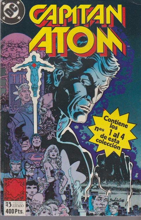 Capitán Atom. Zinco 1989. Tomo 1