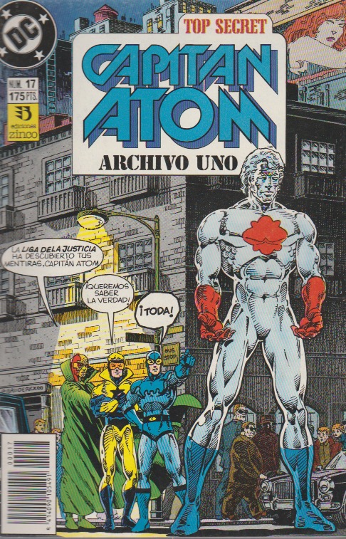 Capitán Atom. Zinco 1989. Nº 17