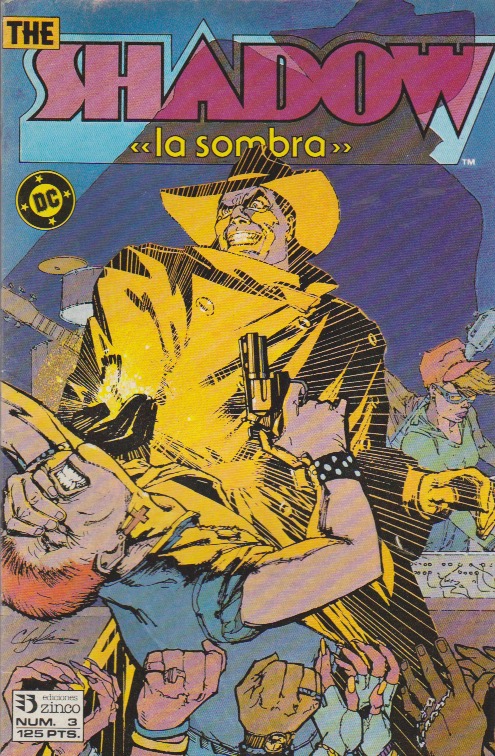 The Shadow. La Sombra. Zinco 1987. Nº 3