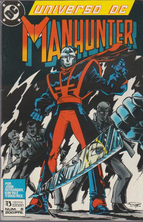 Universo DC. Zinco 1989. Nº 6. Manhunter