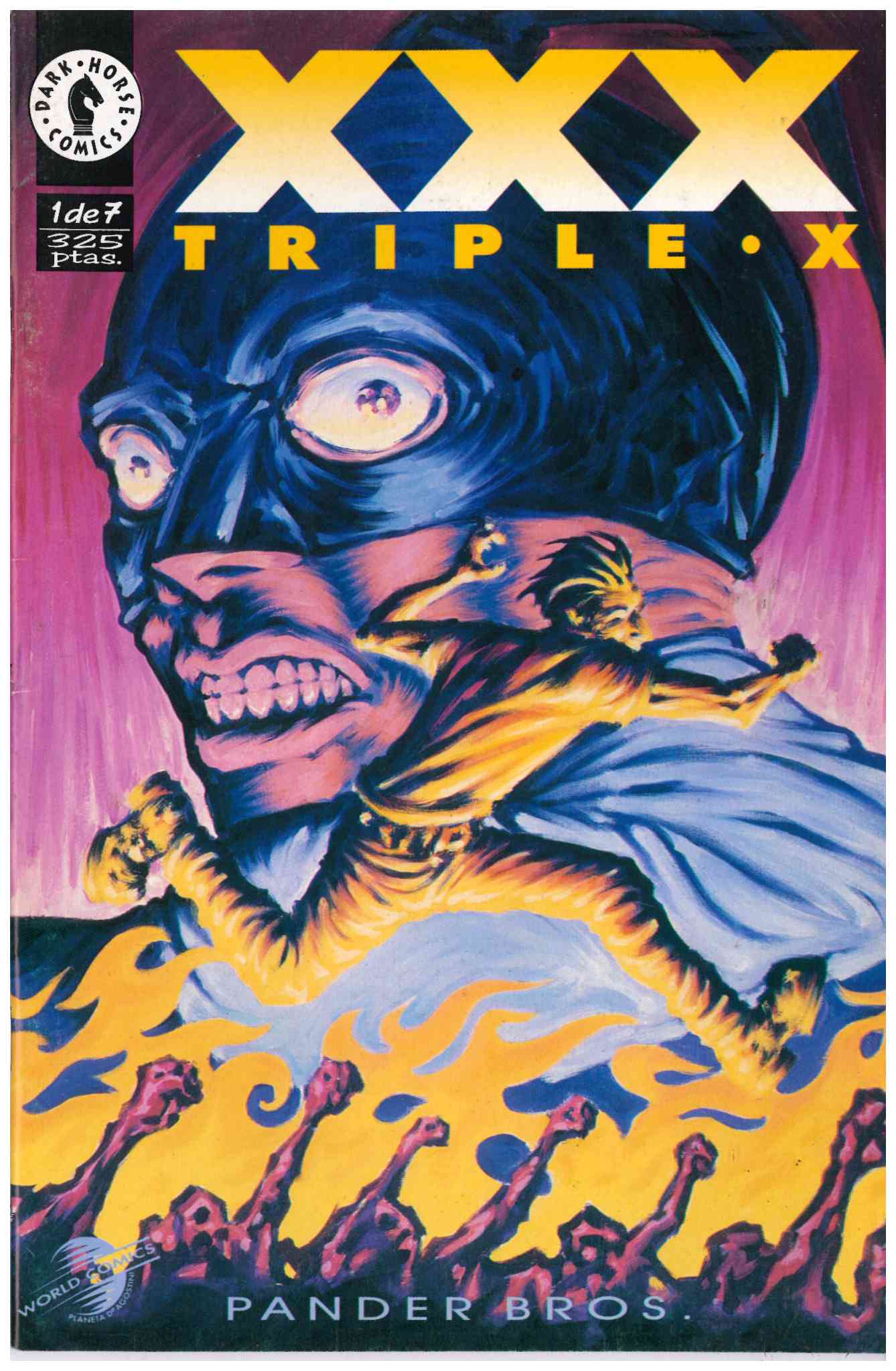 XXX. Triple X. World Comics 1995. Nº 1