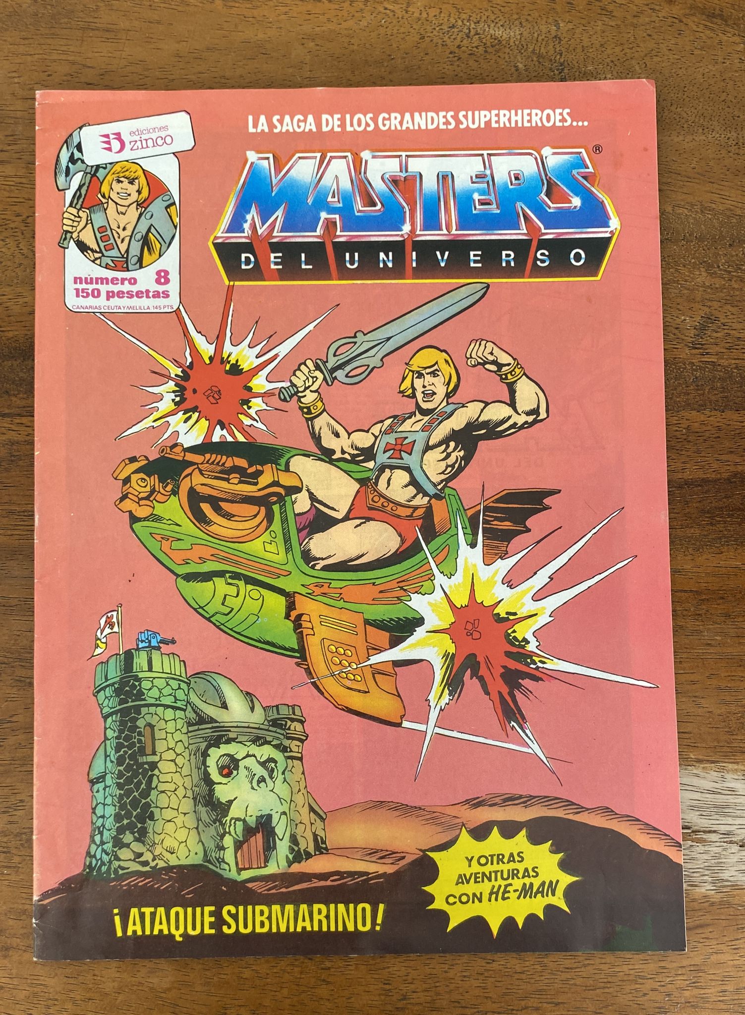 Masters del Universo nº 8. Zinco