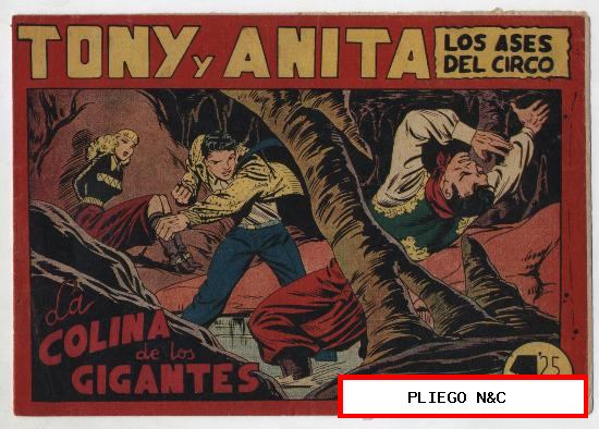 Tony y Anita nº 93. Maga 1951