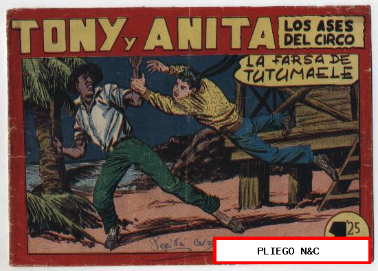 Tony y Anita nº 112. Maga 1951