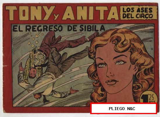Tony y Anita nº 59. Maga 1951