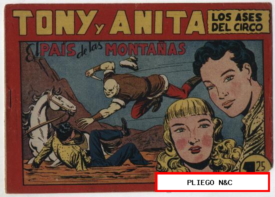 Tony y Anita nº 72. Maga 1951