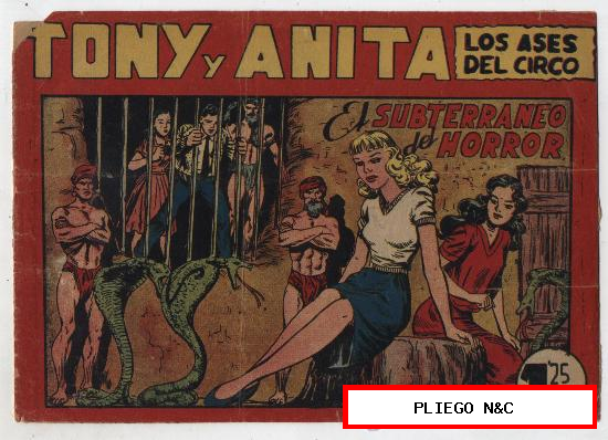 Tony y Anita nº 79. Maga 1951