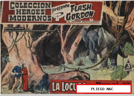 Flash Gordon nº 010. Editorial Dolar 1960