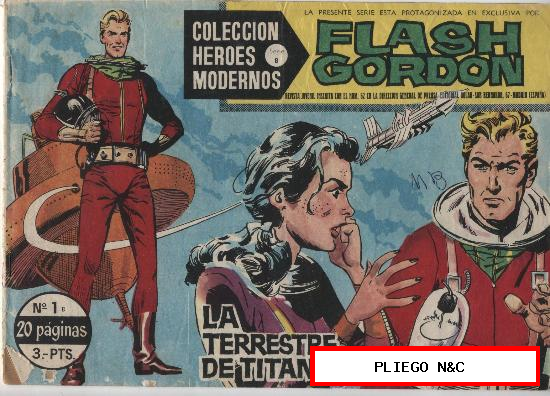 Flash Gordon Serie B. nº 1. Editorial Dolar