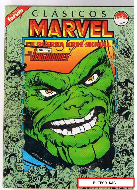 Clásicos Marvel. Forum 1988. Nº 2