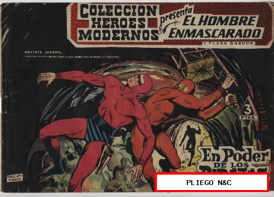 El Hombre Enmascarado nº 19. Serie El Hombre Enmascarado y Flash Gordon. Dolar 1958