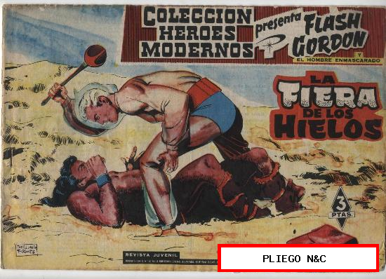Flash Gordon nº 014. Serie El Hombre Enmascarado y Flash Gordon. Dolar 1958