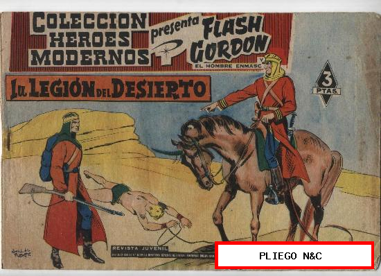 Flash Gordon nº 013. Serie Flash Gordon y el Hombre Enmascarado. Dolar 1958