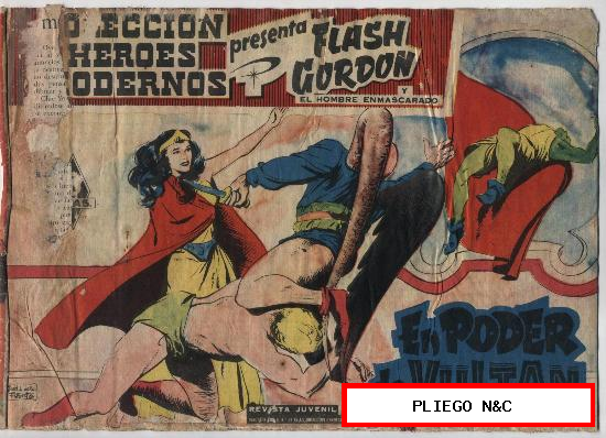 Flash Gordon nº 03. Serie Flash Gordon y el Hombre Enmascarado. Dolar 1958