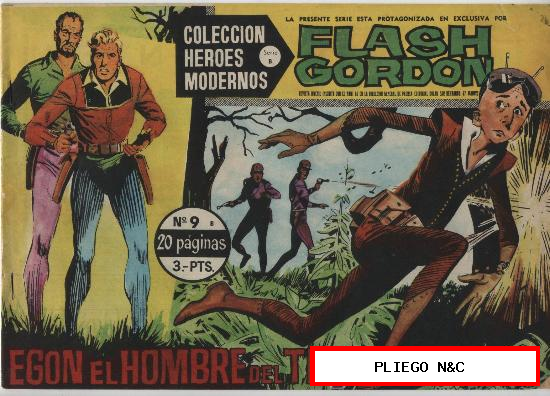 Flash Gordon Serie B. nº 9. Dolar