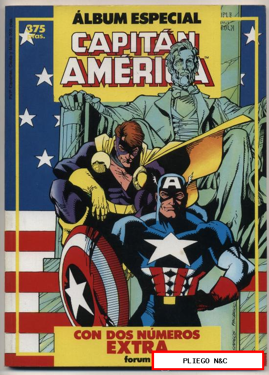 Capitán América. Forum 1985. Álbum Especial con dos Números Extras