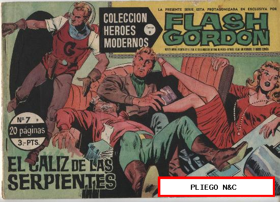 Flash Gordon Serie B. nº 7. Dolar
