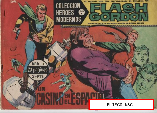 Flash Gordon Serie B. nº 6. Dolar