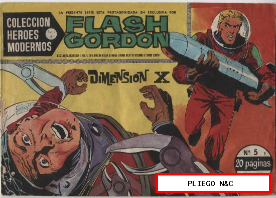 Flash Gordon. Serie B. nº 5. Dolar