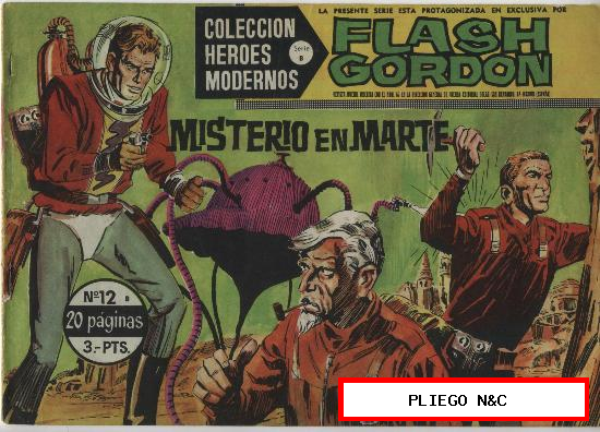 Flash Gordon. Serie B. nº 12. Dolar
