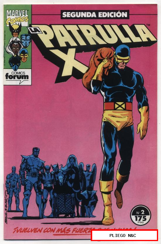 La Patrulla-X. Forum 1985 (2ª Edición) Nº 2