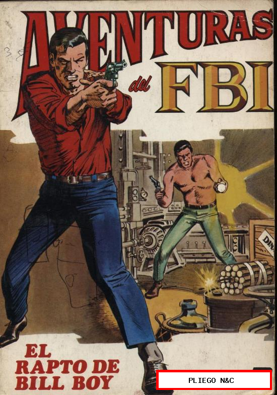 Aventuras del FBI. Editorial Rollán 1974. nº 5