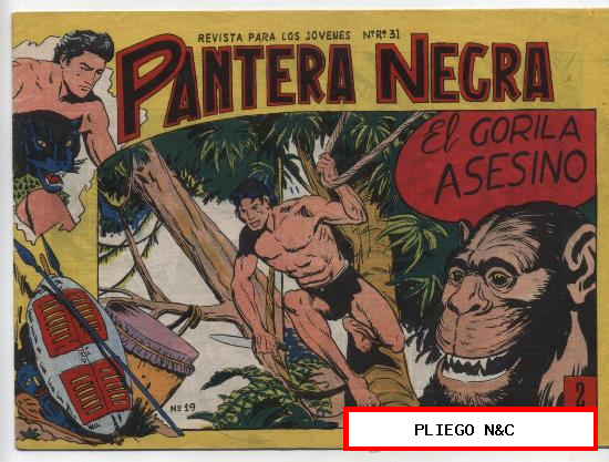 Pantera Negra (2 ptas.) nº 19