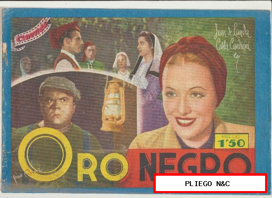 Cinevida. Oro Negro. Editorial Hispano Americana