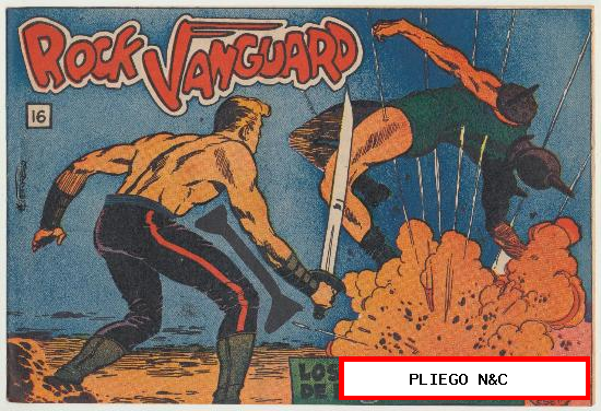 Rock Vanguard nº 16. Rollán 1961. ¡IMPECABLE!