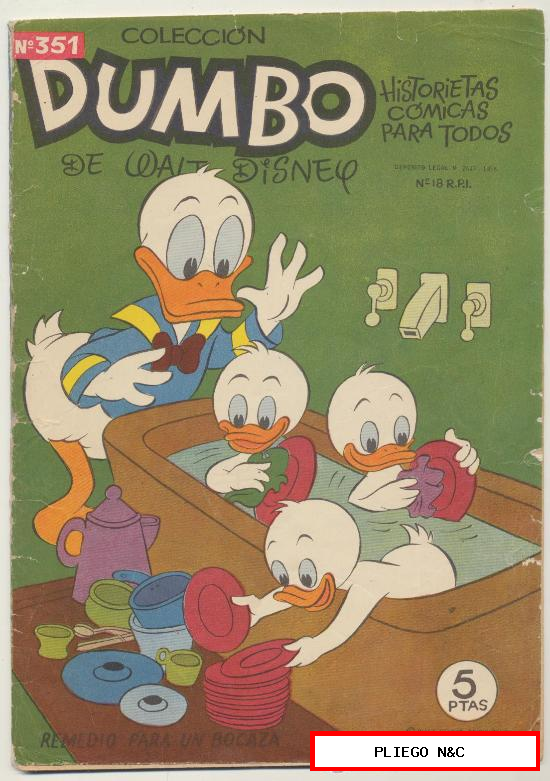 Dumbo nº 351. Ersa 1960