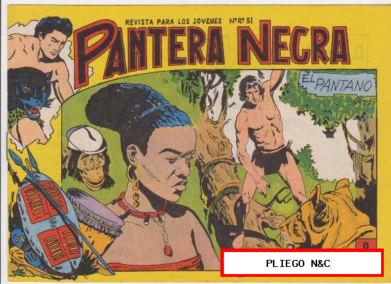 Pantera Negra nº 22. (2 ptas.)