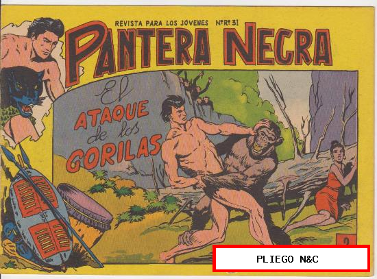 Pantera Negra nº 20. (2 ptas.)