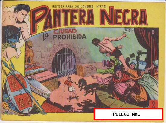 Pantera Negra nº 8. (2 ptas.)