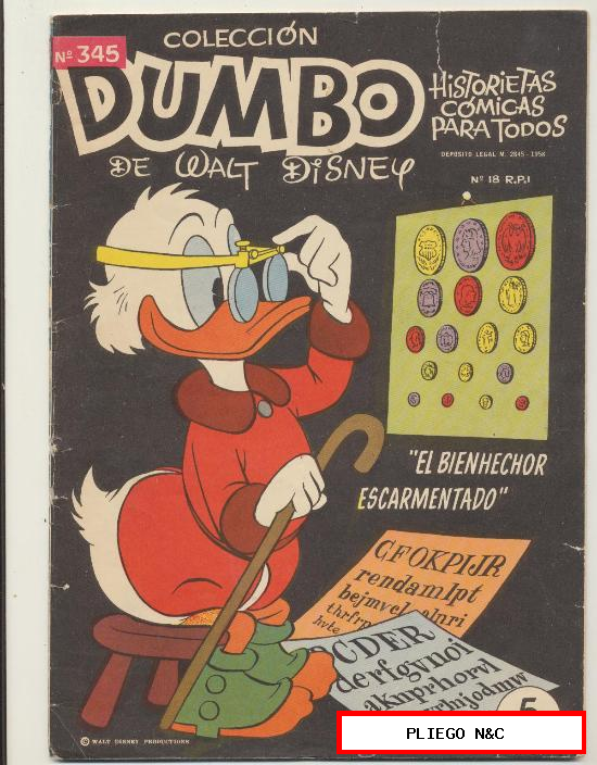 Dumbo nº 345. Ersa 1947