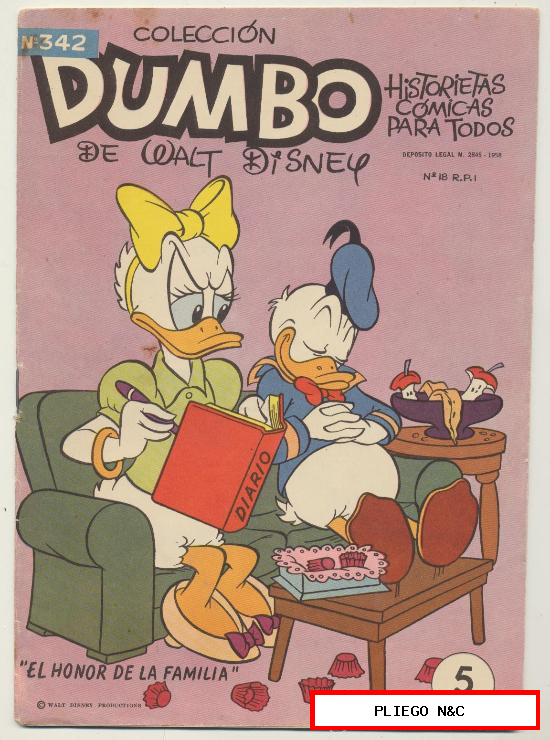 Dumbo nº 342. Ersa 1947