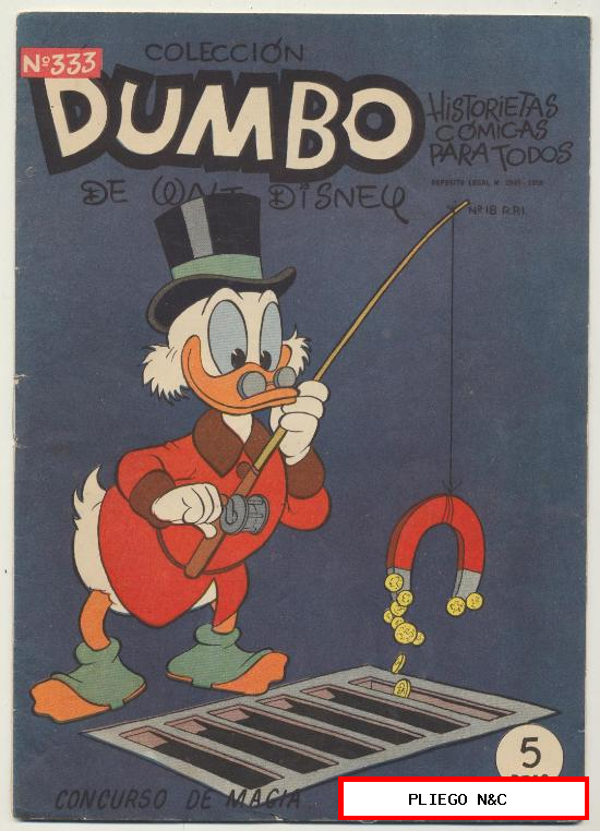 Dumbo nº 333. Ersa 1947