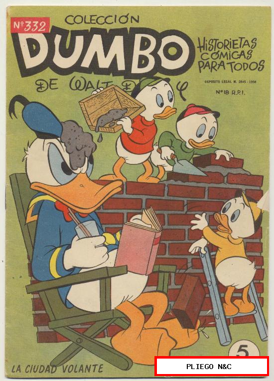 Dumbo nº 332. Ersa 1947