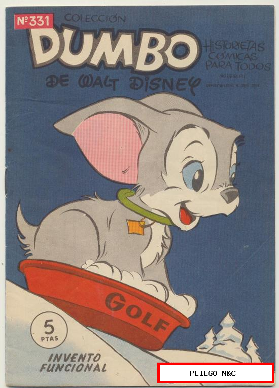 Dumbo nº 331. Ersa 1947