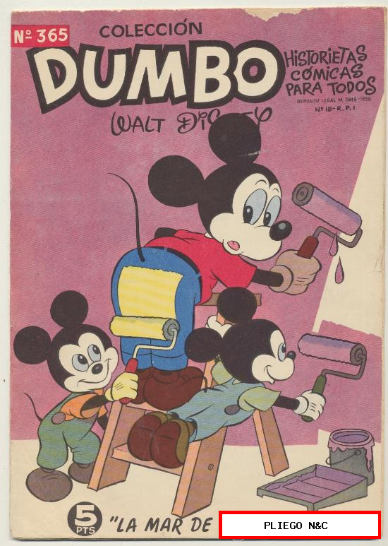 Dumbo nº 365. Ersa 1947