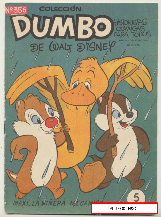 Dumbo nº 356. Ersa 1947