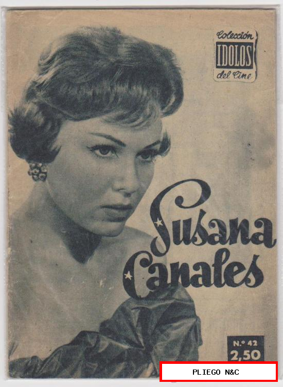 Ídolos del Cine nº 42. Susana Canales