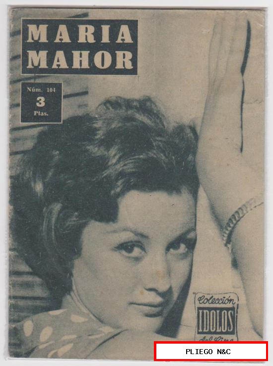 Ídolos del Cine nº 104. María Mahor